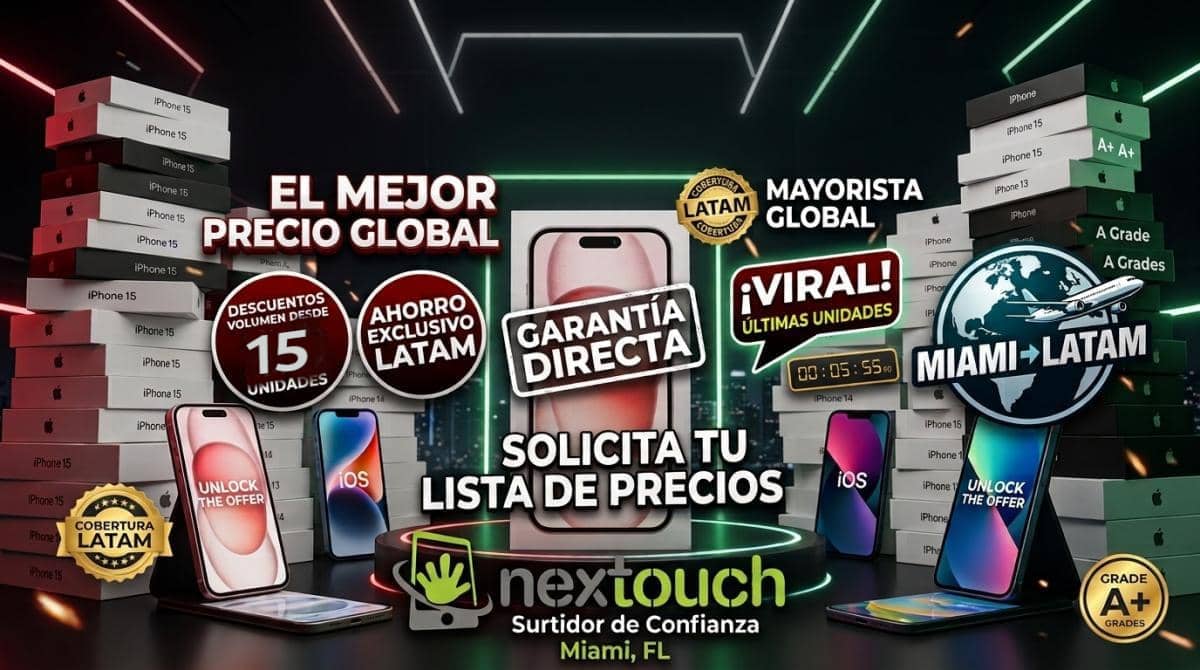 Ofertas Black Friday iPhone al mayor en Miami Importar a Latinoamérica - Nextpuch en Miami FL USA 2026
